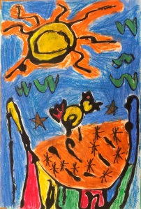 Joan Miro Project - 1st Grade